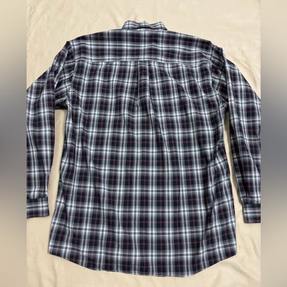 Cinch Men’s Black and Red Plaid Long Sleeve Button Down Shirt Size Large - Picture 7 of 7